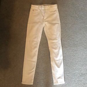 Hudson White skinny Jeans -